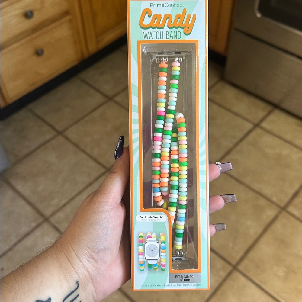 Colorful Beaded Watch Band for Apple Watch